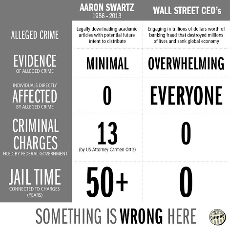 Aaron Swartz infographic